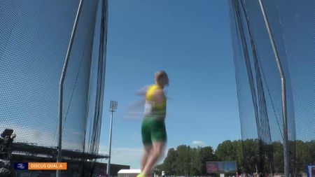 Men's Discus Throw Qualification - Top 3