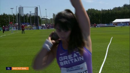 Women's Shot Put Qualification - Top 3