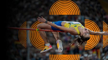 EXCLUSIVE - High Jump Heptathlon