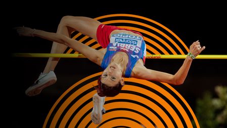 EXCLUSIVE - High Jump Heptathlon