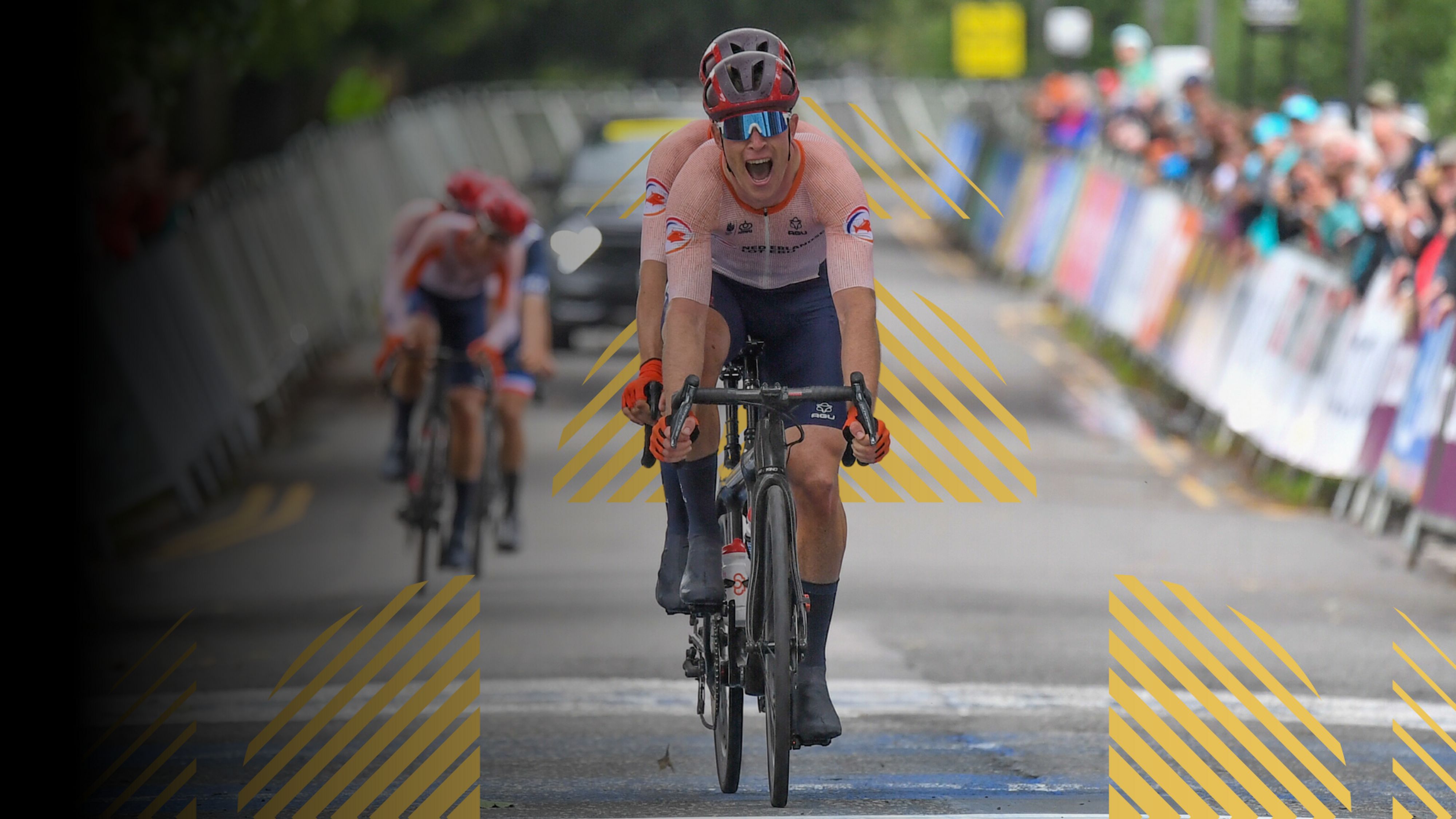 Road Race - Men and Women Tandem background Image