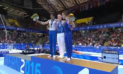 Men's Rings Victory Ceremony